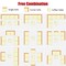 Costway 7PCS Patio Rattan Furniture Set Sectional Sofa Garden White Cushion